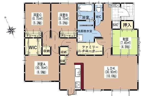 筑紫野市大字牛島4期　1号棟