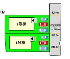 太宰府市梅ケ丘1丁目2期　1号棟