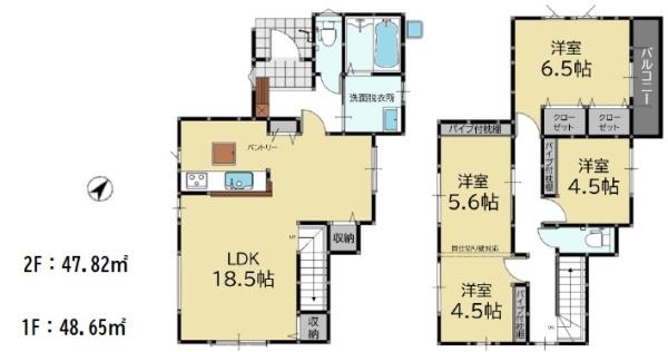 大野城市上大利4丁目3期　1号棟