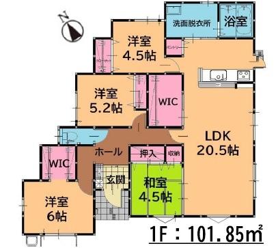 那珂川市片縄西5丁目4期1号棟