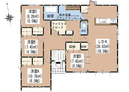 筑紫野市大字筑紫9期　1号棟