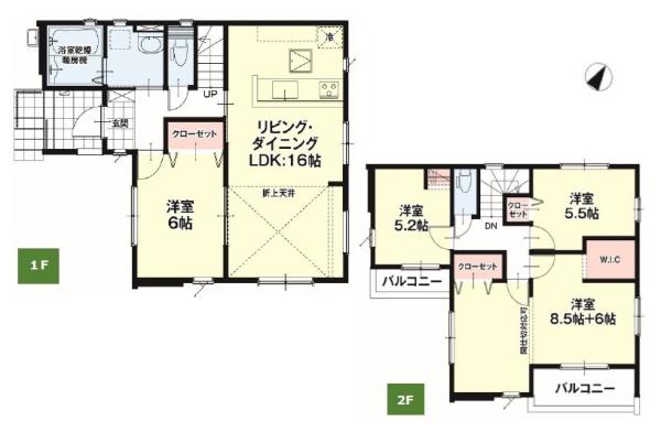 糟屋郡宇美町2期　1号棟