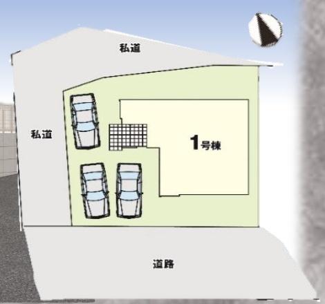 糟屋郡宇美町2期　1号棟