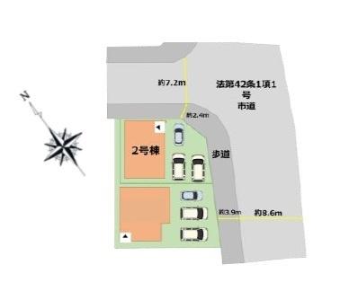 筑紫野市美しが丘北3丁目1期　2号棟