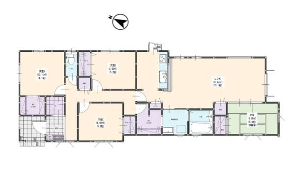 西区今津13期　1号棟