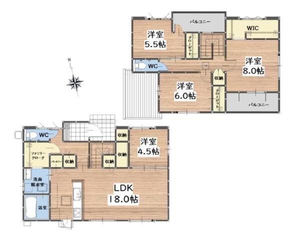 春日市天神山4丁目1期　1号棟
