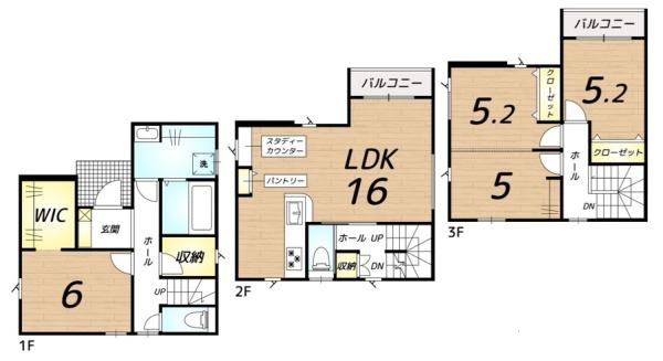 大野城市雑餉隈町1丁目1期　1号棟