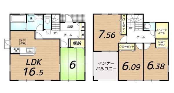 鳥栖市宿町第九　1号棟