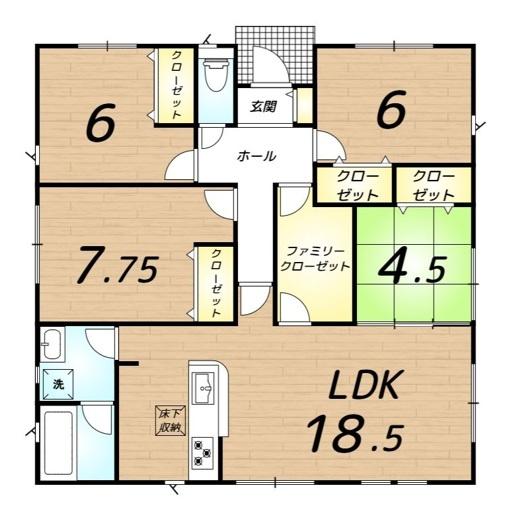 大野城市乙金台第2　1号棟