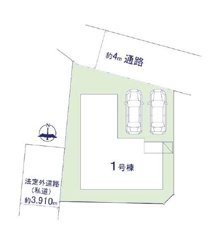 筑紫野市二日市北2期　1号棟
