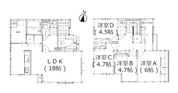 城南区田島4丁目2期　1号棟
