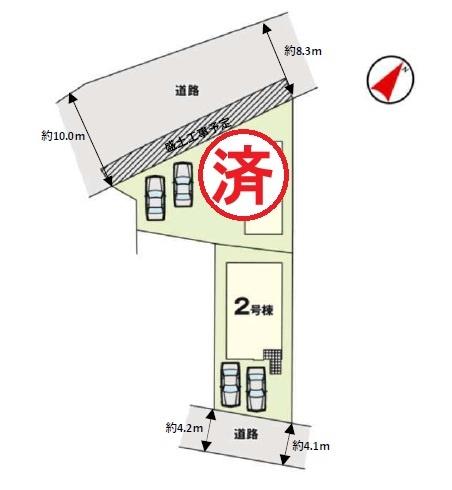東区雁の巣5期　2号棟