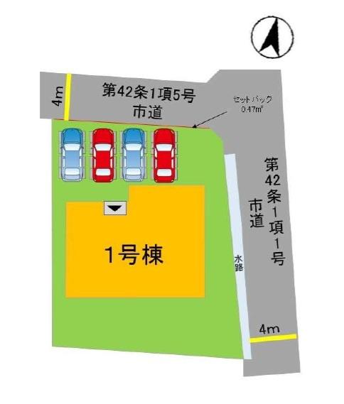 那珂川市東隈1丁目1期　1号棟