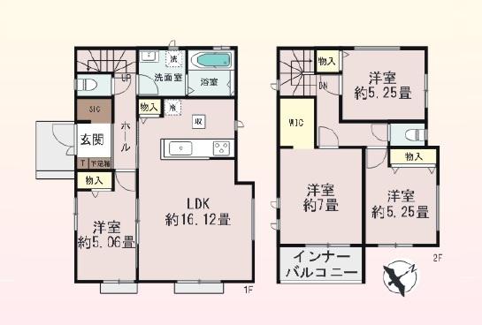 大野城市下大利5丁目　2号棟