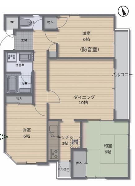 サンライズハイツ一ケ谷