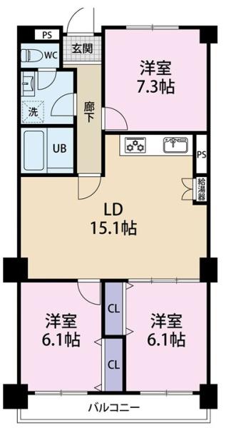 日商岩井甲陽園マンション