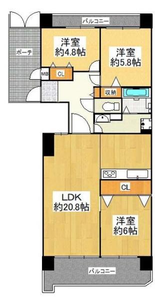 パラツィーナセシリア仁川弐番館