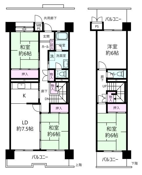 レインボータウン武庫川樹のまち第１・１３号棟
