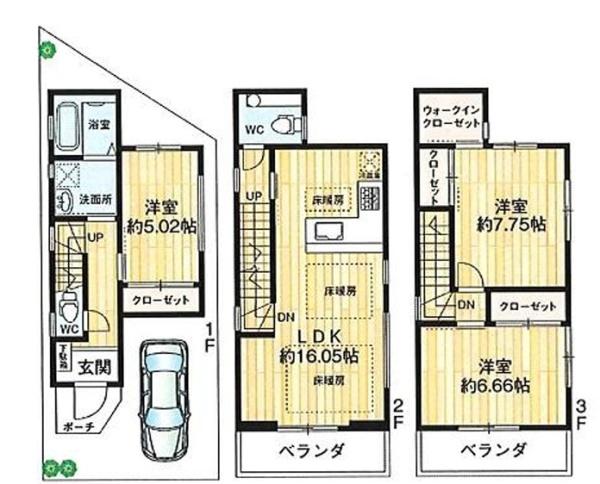 西宮市笠屋町の新築一戸建