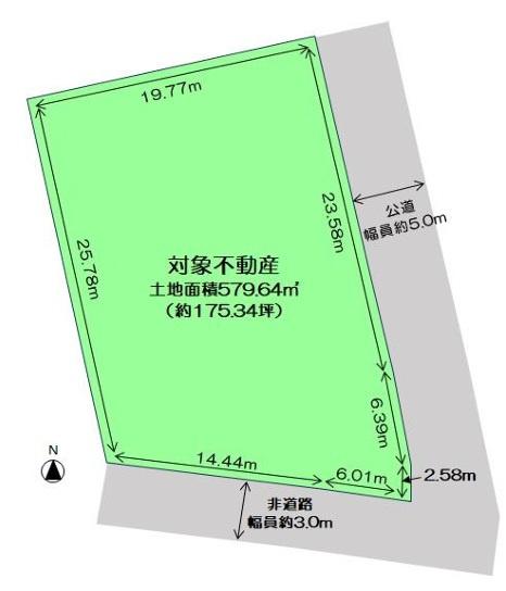 西宮市上甲東園１丁目の土地