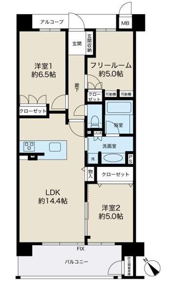 レ・ジェイド西宮北口樋ノ口町