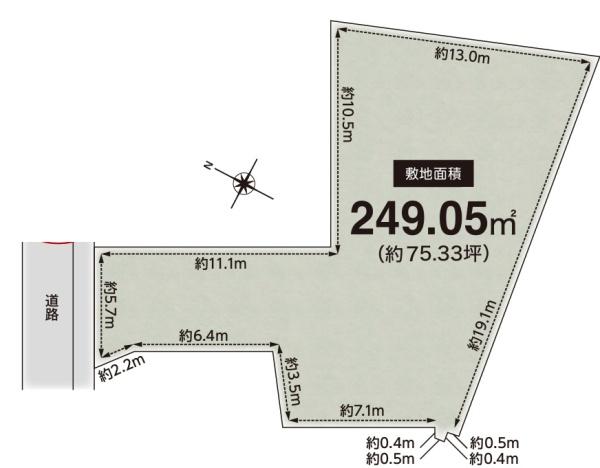 西宮市桜谷町の売土地