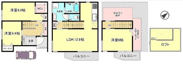 西宮市浜甲子園１丁目の新築一戸建