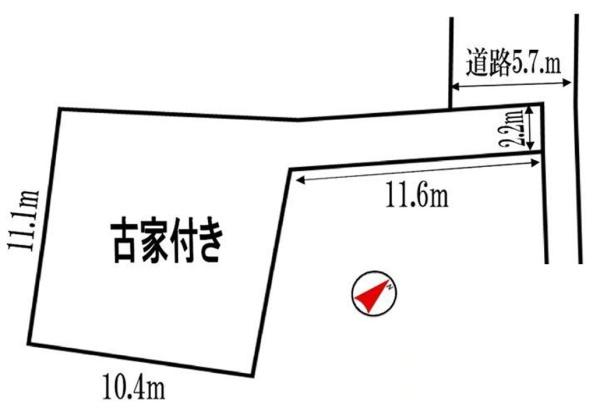 西宮市宮西町の売土地