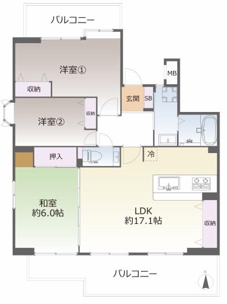 武庫川第２三番街５号棟