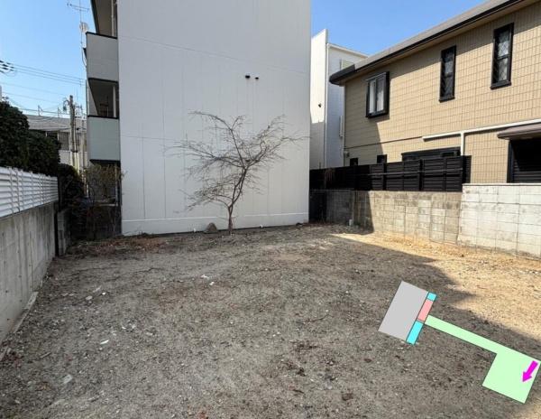 西宮市上甲子園４丁目の土地