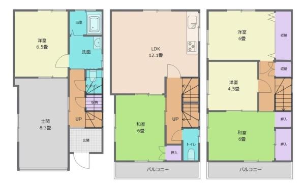西宮市中島町の中古一戸建