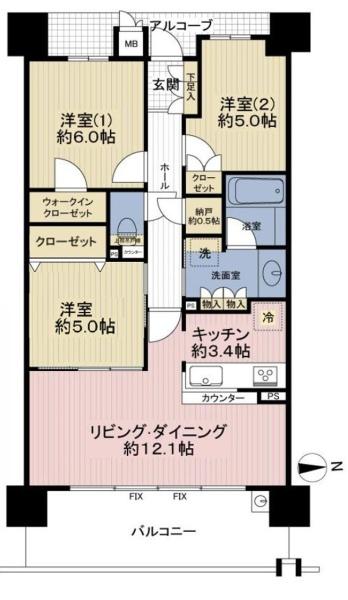 ジオ西宮北口　ガーデンズNE棟