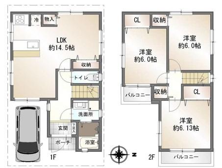 西宮市樋ノ口町１丁目の中古一戸建て