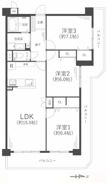 コスモ西宮山手