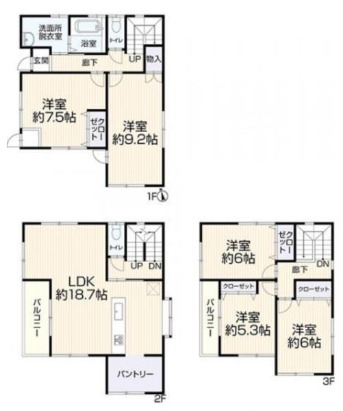 西宮市里中町２丁目の中古一戸建