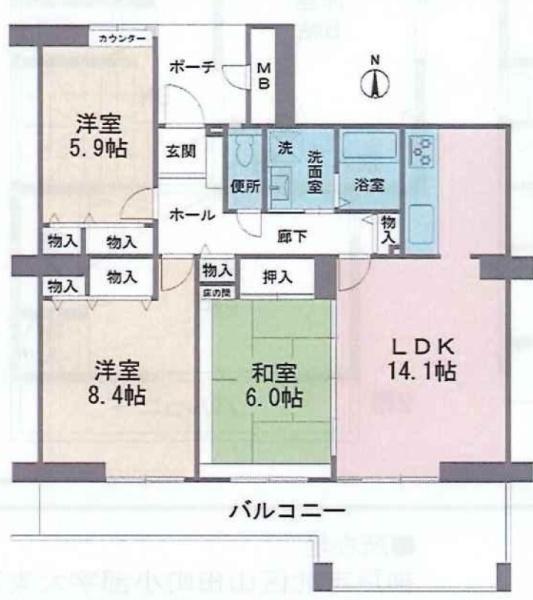 武庫川第2三番街4号棟