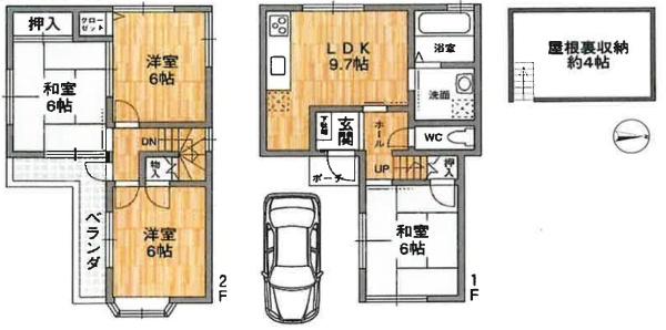 西宮市西波止町の中古一戸建