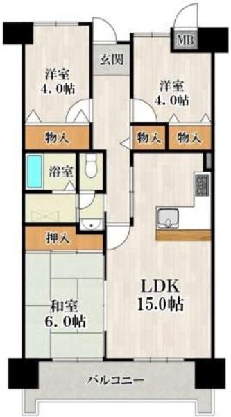 武庫川はなのまち３０号棟