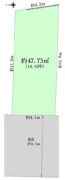 西宮市上甲子園５丁目の売土地