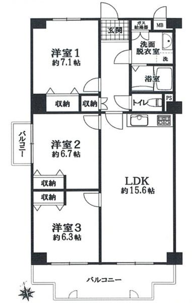 上甲子園ビューハイツ