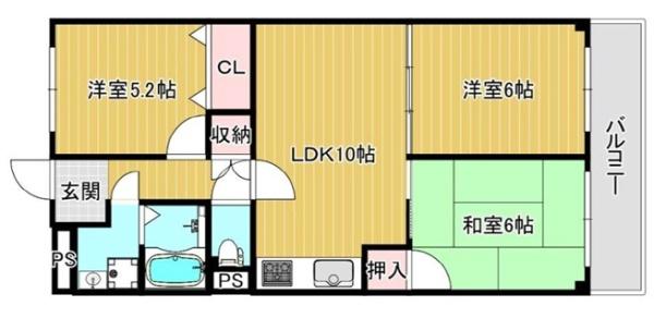 日商岩井香枦園マンション２号棟