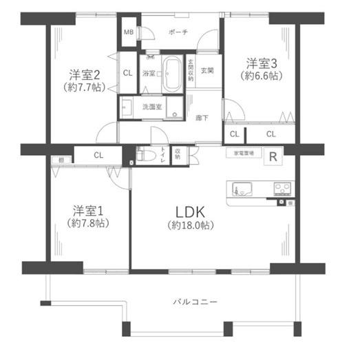 武庫川第２三番街１号棟