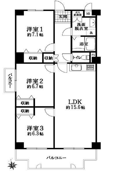 テイジン上甲子園ビューハイツ