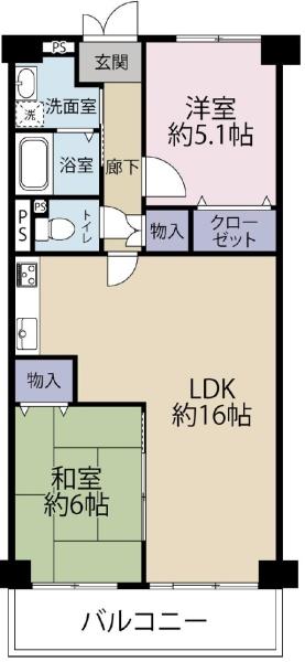 日商岩井香枦園マンション１号棟
