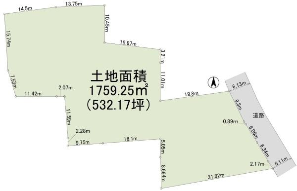 古河市大山の売土地