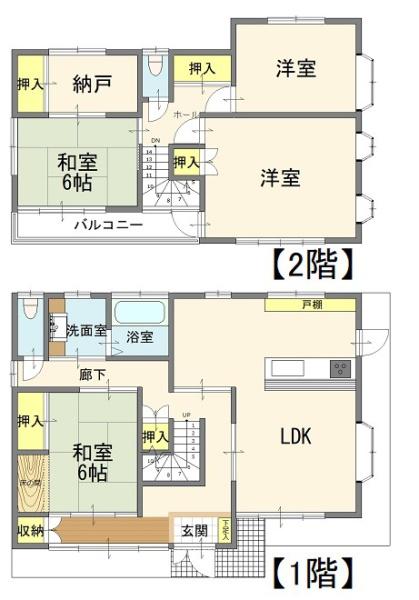 鹿沼市松原４丁目の中古一戸建