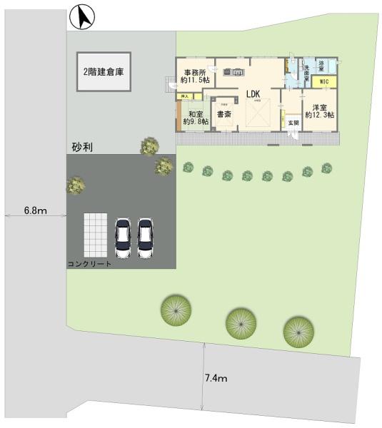 真岡市小林の中古一戸建