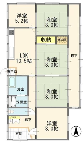 真岡市長沼の中古一戸建