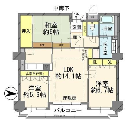 シンフォニア高崎城址