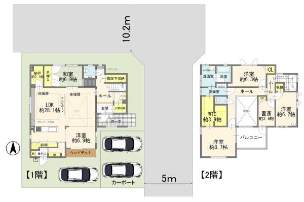 高崎市江木町の中古一戸建